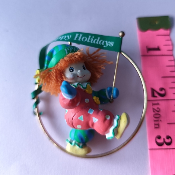 Carlton Cards Heirloom Collection Christmas Tree Ornament Parade 1993 Girl Clown - Picture 5 of 5